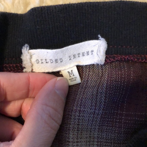 Quilted plaid shirt jacket - Picture 2 of 4